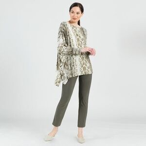 Clara Sun Woo Snakeskin Blouse